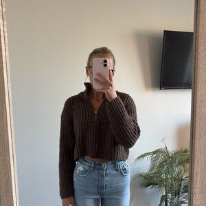 Garage clothing quarter zip